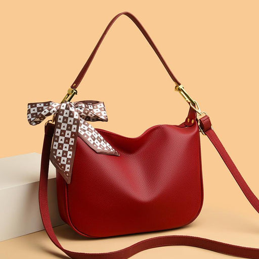 Women's soft PU leather crossbody bag - MRSLM