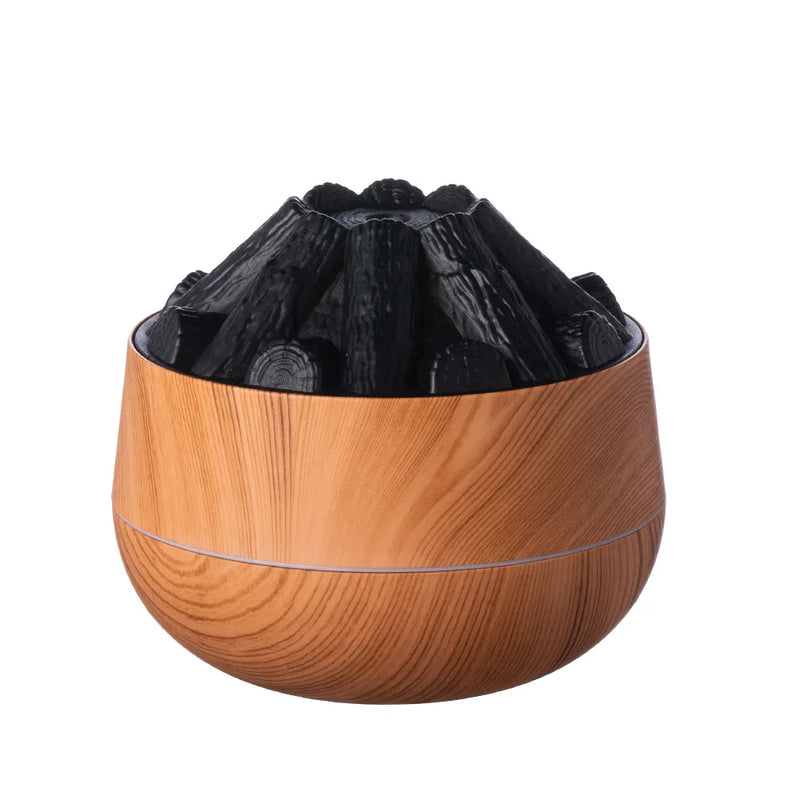 flame mountain usb diffuser, view 2 - MRSLM