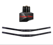 carbon fiber mountain bike handlebar, view 6 - MRSLM