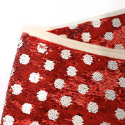 sequin Christmas tree skirt, view 3 - MRSLM
