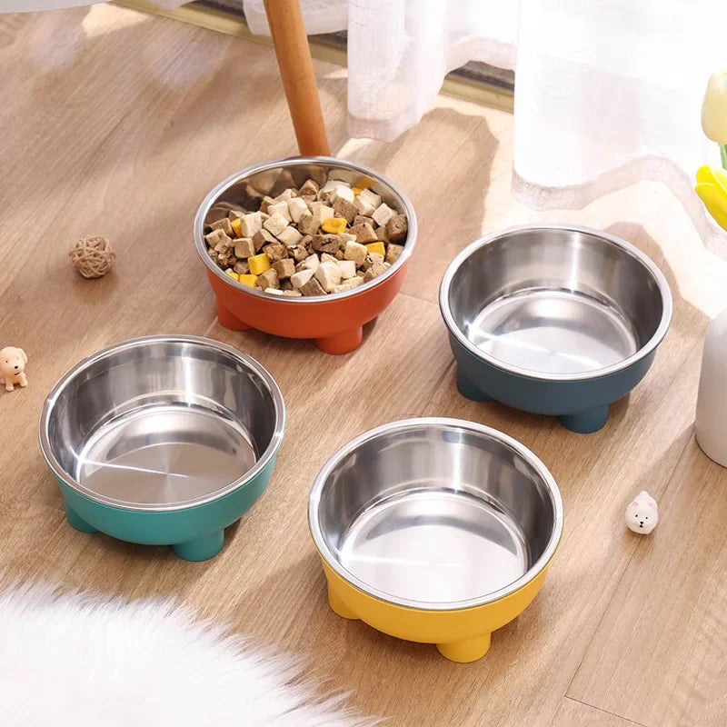 anti-slip stainless steel dog bowl, view 7 - MRSLM