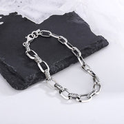s925 silver great wall punk bracelet, view 4 - MRSLM