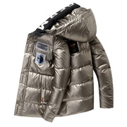 men's cotton-padded jacket, view 3 - MRSLM