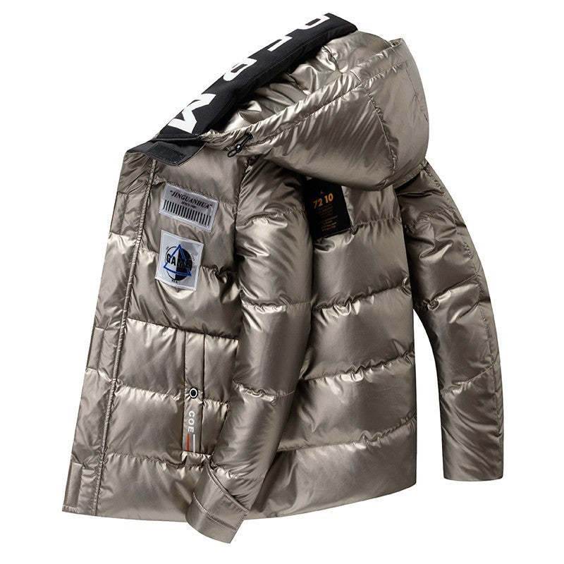 men's cotton-padded jacket, view 3 - MRSLM