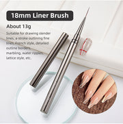 Nail art liner DIY painting brush set, view 11 - MRSLM