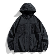 men's loose ice silk coat, view 8 - MRSLM