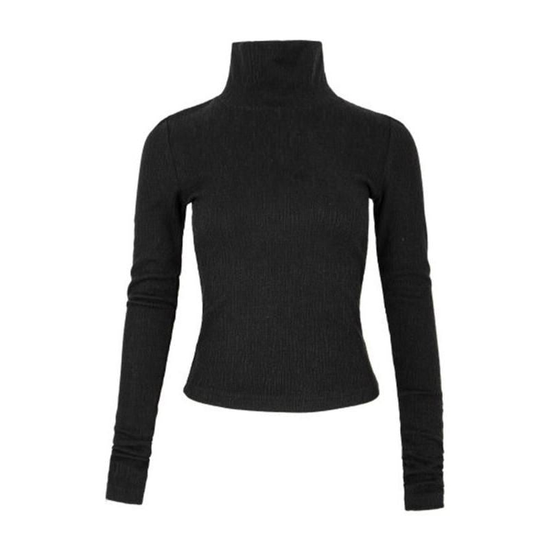 Women's high neck pullover t-shirt, view 8 - MRSLM