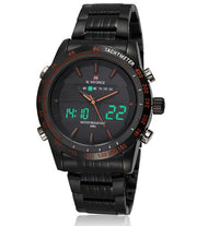 men's sports steel band watch, view 4 - MRSLM