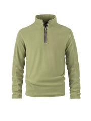 Men's half-zip polar fleece pullover, view 9 - MRSLM