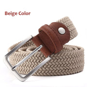 men's elastic braided stretch belt, view 14 - MRSLM