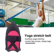 multi-loop yoga stretch strap, view 6 - MRSLM