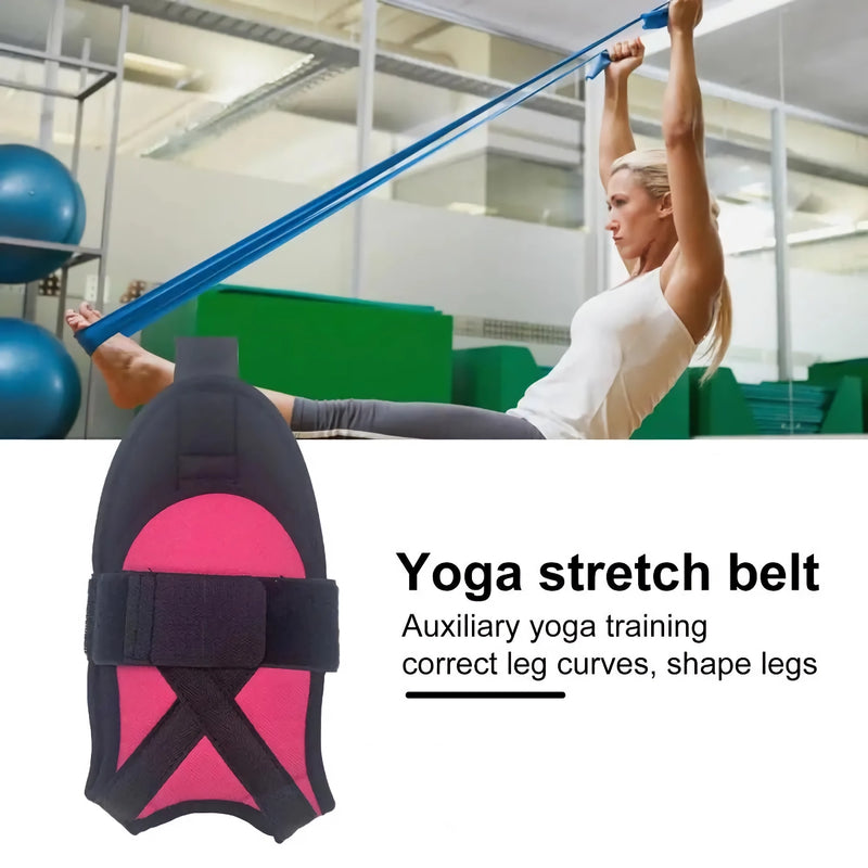 multi-loop yoga stretch strap, view 6 - MRSLM