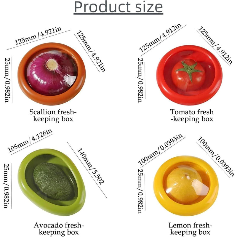 reusable food saver box, view 2 - MRSLM