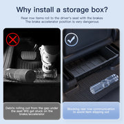 under seat storage box for Model Y, view 7 - MRSLM
