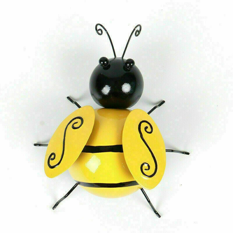 decorative metal bumble bee ornaments, view 6 - MRSLM