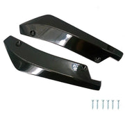 universal car bumper lip spoiler carbon fiber look, view 7 - MRSLM