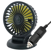 Multi-angle rotatable car cooling fan, view 2 - MRSLM