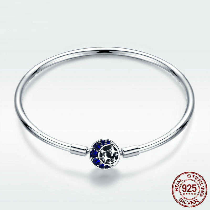 women's sterling silver star bracelet, view 5 - MRSLM
