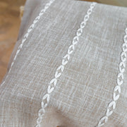 bohemian tassel shower curtain, view 12 - MRSLM