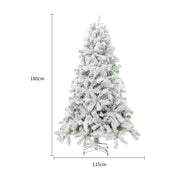 pvc snowfall christmas tree, view 6 - MRSLM