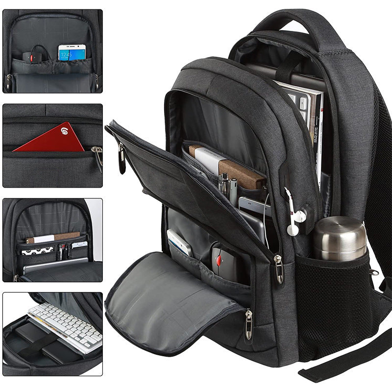 multifunctional computer backpack, view 3 - MRSLM