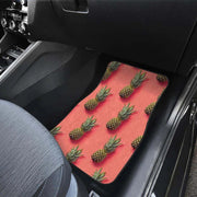 pastel pineapple pink car floor mats, view 5 - MRSLM