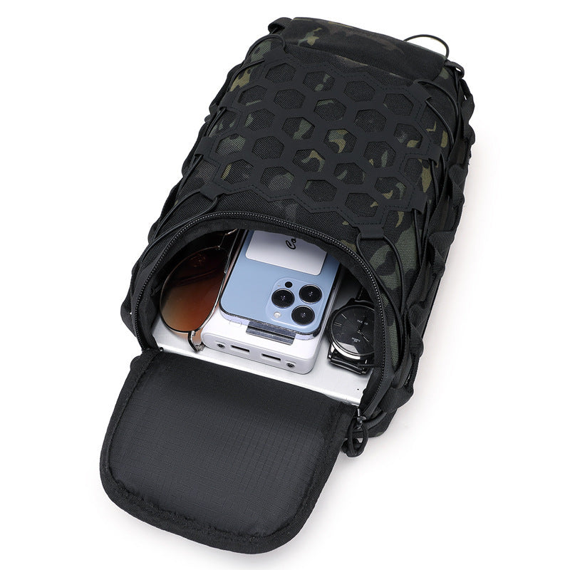 tactical messenger shoulder bag, view 5 - MRSLM