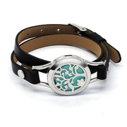 leather diffuser bracelet, view 6 - MRSLM