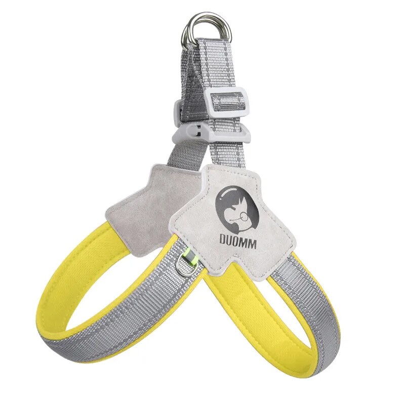 reflective mesh dog harness vest, view 3 - MRSLM
