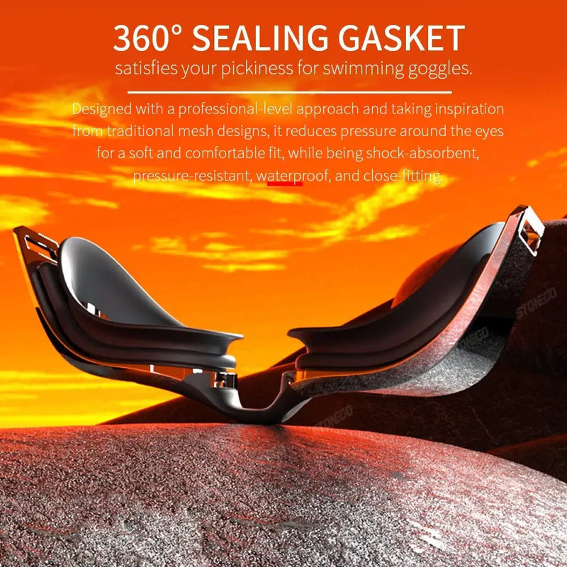 anti-fog swim goggles, view 8 - MRSLM
