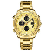 Men's dual display sports watch, view 4 - MRSLM