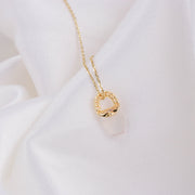 simple 925 silver geometric pendant, view 5 - MRSLM