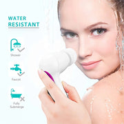 5-in-1 electric facial cleansing brush, view 3 - MRSLM