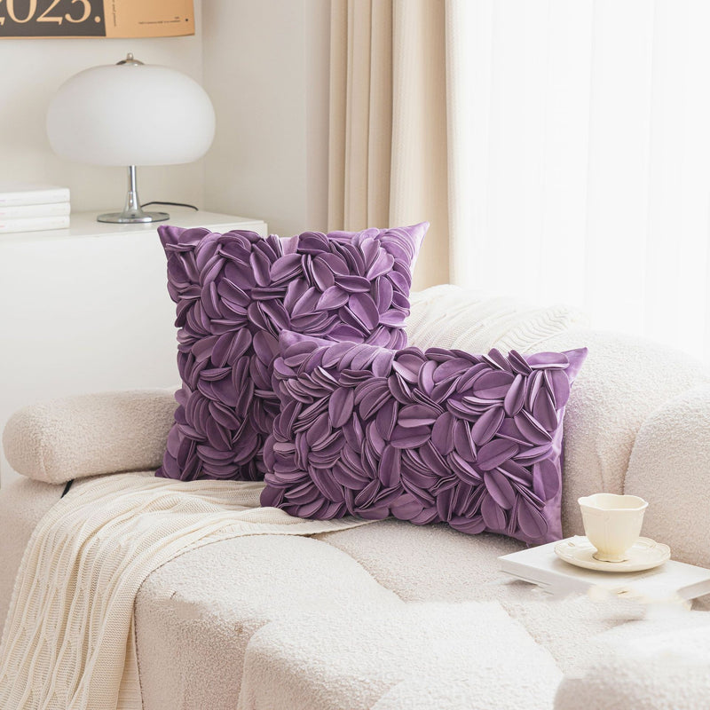 velvet decorative pillowcase, view 5 - MRSLM