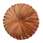 round velvet throw pillow, view 4 - MRSLM