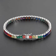 4mm zircon tennis chain bracelet - MRSLM
