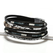 handwoven bohemian bracelet, view 6 - MRSLM