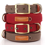 padded nylon dog collar, view 5 - MRSLM