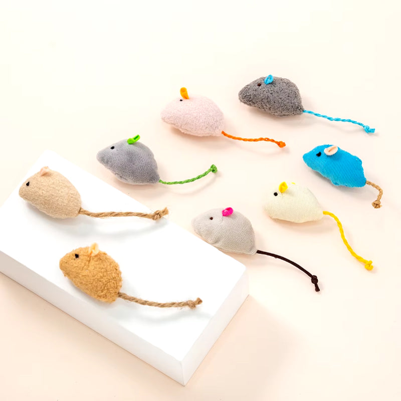 Interactive plush mouse toy for cats, view 13 - MRSLM
