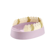 detachable leaf design cat litter box, view 3 - MRSLM