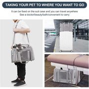 Pet carrier bag for small dogs and cats, view 7 - MRSLM