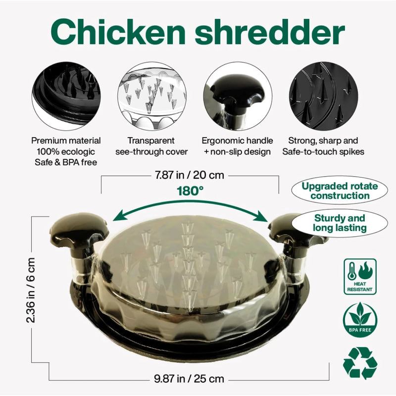 chicken shredder tool, view 5 - MRSLM