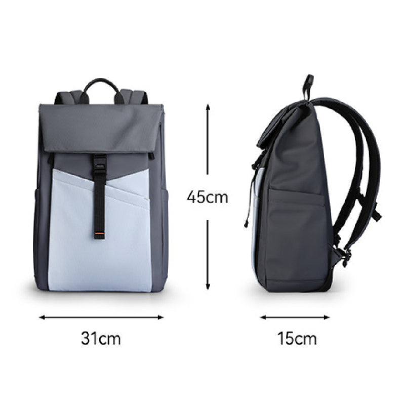 men's casual travel backpack, view 5 - MRSLM
