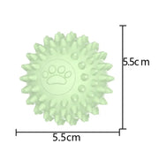 interactive rubber chew ball for dogs and cats, view 11 - MRSLM