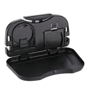 folding car cup holder and storage box, view 4 - MRSLM