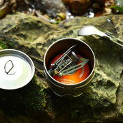 titanium ultralight mini gas stove, view 5 - MRSLM