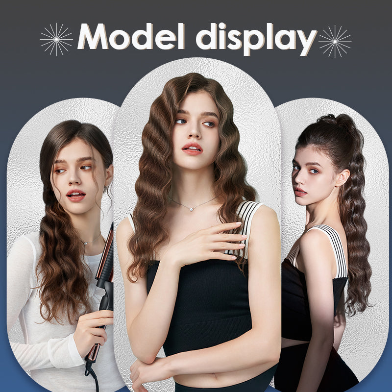 3 barrel electric curling iron, view 6 - MRSLM