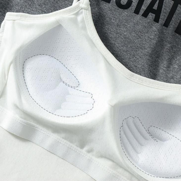 letter print cami top, view 8 - MRSLM