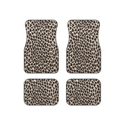 leopard print car floor mats, view 4 - MRSLM