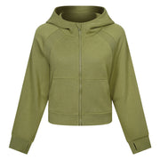 women's sports sweatshirt jacket, view 4 - MRSLM